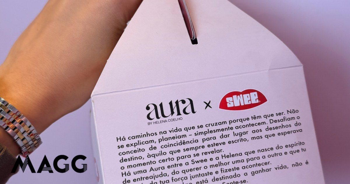 Este gelado da Swee “sabe” ao perfume de Helena Coelho. Quando é que ...